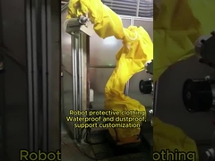 Pour des raisons de sécurité, mettre des vêtements de protection sur le robot