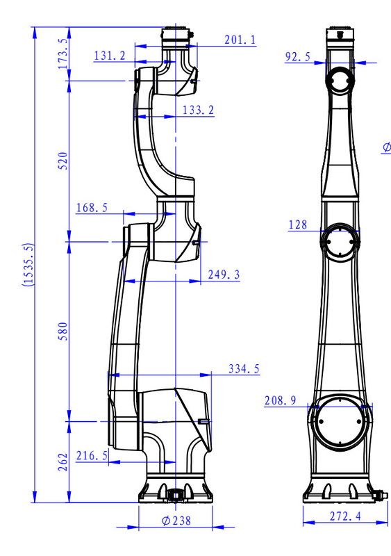 Se réunir de soudure de vissage de transfert automatique de bras de collaboration de robot d'axe de Cobot 6