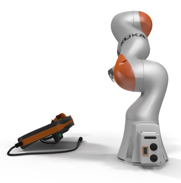 Le petit bras de robot de Kuka a coûté LBR Iiwa en manipulant le composant tournoie bras robotique de 7 DOF