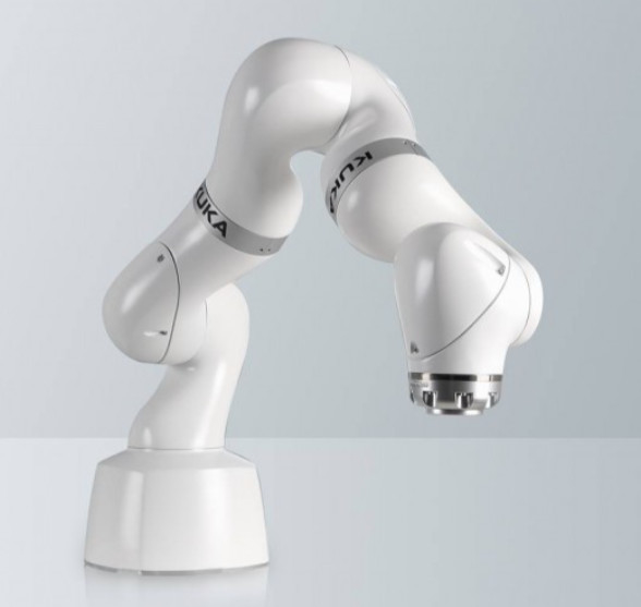 Le petit bras de robot de Kuka a coûté LBR Iiwa en manipulant le composant tournoie bras robotique de 7 DOF