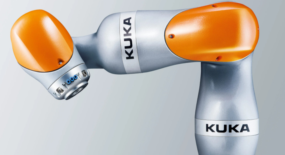 Le petit bras de robot de Kuka a coûté LBR Iiwa en manipulant le composant tournoie bras robotique de 7 DOF