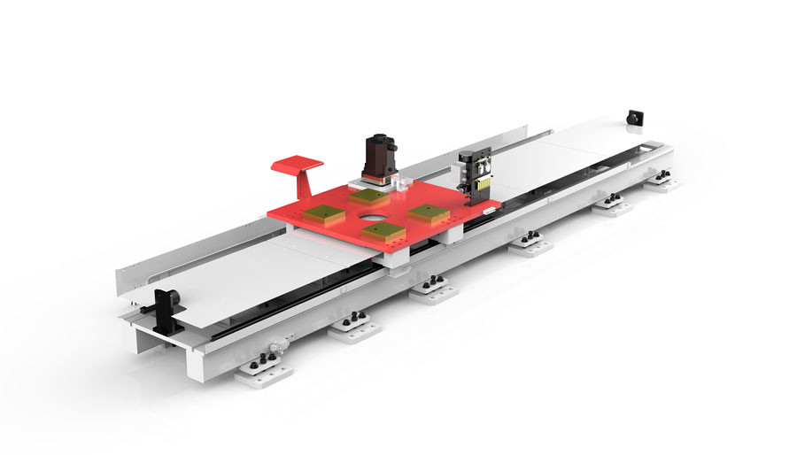 La lubrification de l'au sol résistant de pédale de rail linéaire de robot clôture fortement peu sensible aux impuretés environnementales