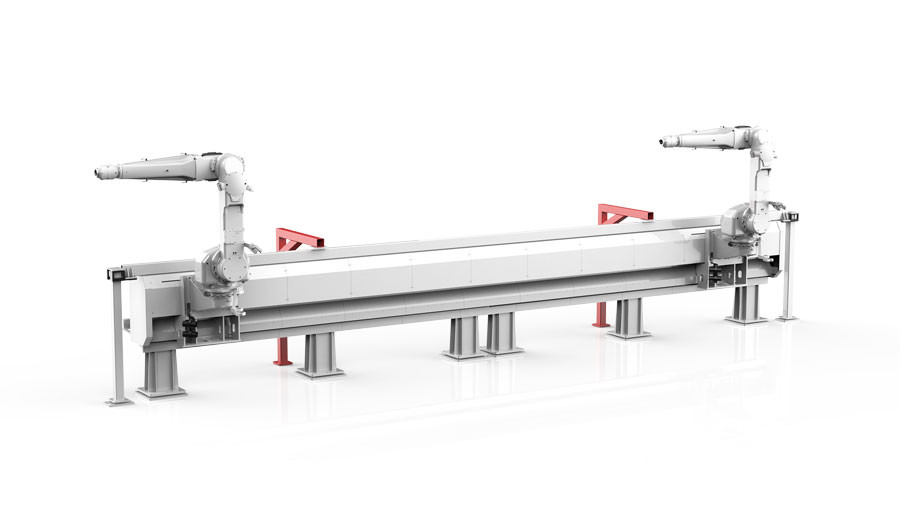 Unités linéaires de système à rails de haut robot de cycle pour d'excellents rails de guide anti-déflagrants de pulvérisation d'industrie