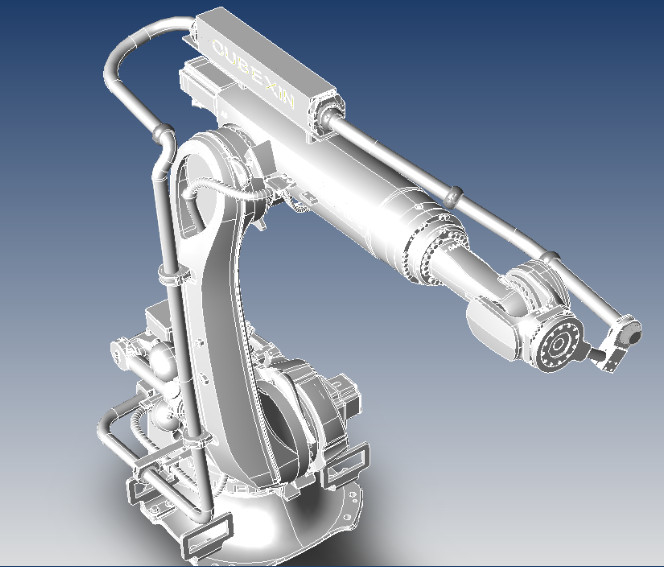 Type fermé composants robotiques de paquet de robe de DPS - avec le système télescopique de structure de ressort