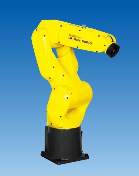 Le petit COMPAGNON 200iD/7H de Fanuc LR d'axe du bras 6 de robot de Fanuc chargent l'extension 717mm du bras 7KG