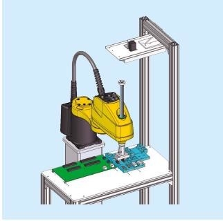 Visuel des prix de bras de robot de Fanuc de solution bas dépistant pour l'objet aléatoire désordonné