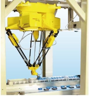 Manipulation robotique parallèle de logistique du rayon 800mm de poing de Fanuc d'ensemble de bras du bras 4 DOF de robot