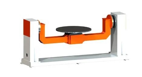 Charge biaxiale 100-1000kg d'axe de la plaque tournante 1200x1200 380v 50-60hz de positionneur de robot de soudure d'Abb