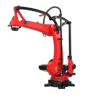 Travail en aluminium robotique de forme d'acier inoxydable de système de robot de soudure laser avec le Cabinet de bras de robot électrique