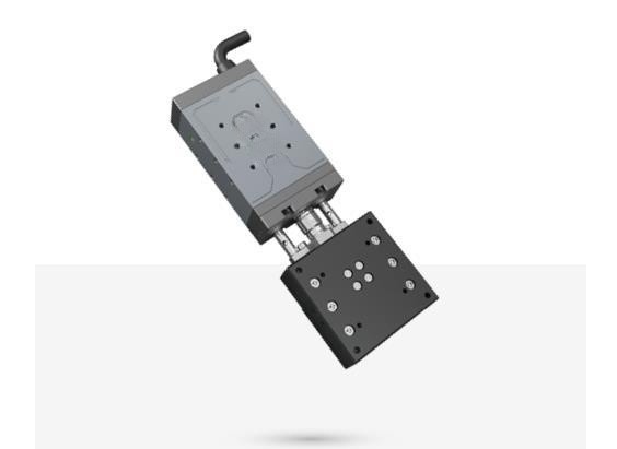 Technologie ultra-mince linéaire électrique de contrôle en circuit fermé d'entraînement direct de taille de table de glissement avec l'avance de 1mm