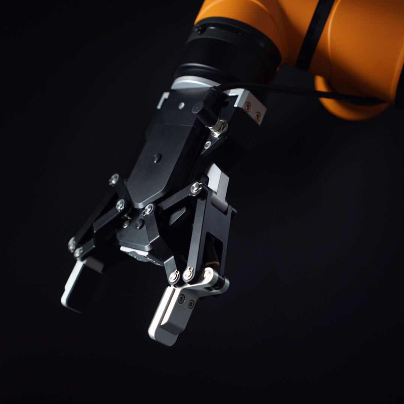 Une poignée de bras robotique polyvalente avec une force de prise de 45 à 160 N et une capacité de 1 kg
