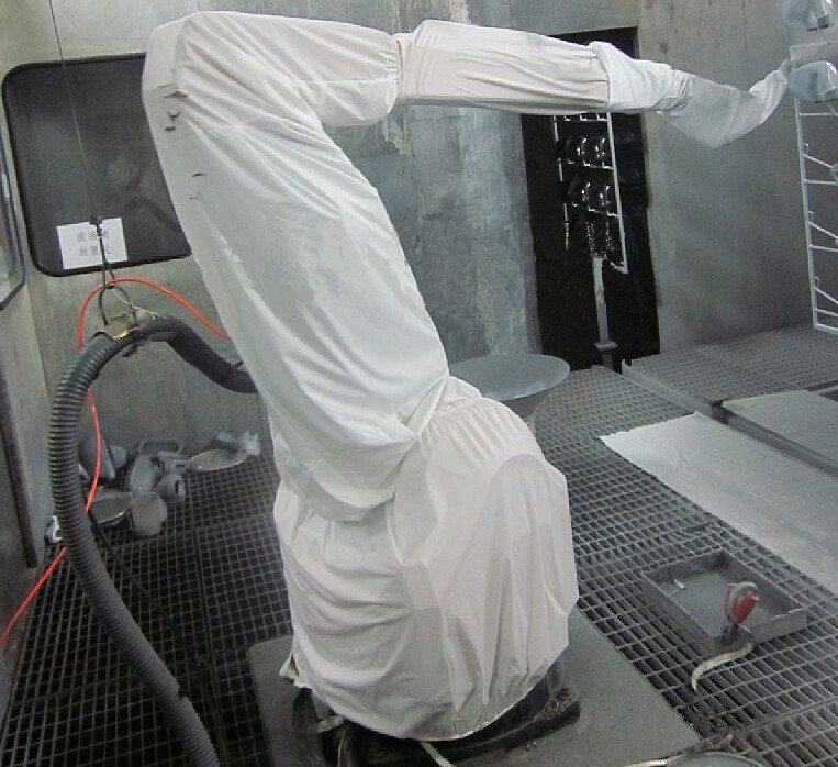 Couvertures d'armure robotique avec résistance de surface 10 7Ω - Conviennent à la décharge statique