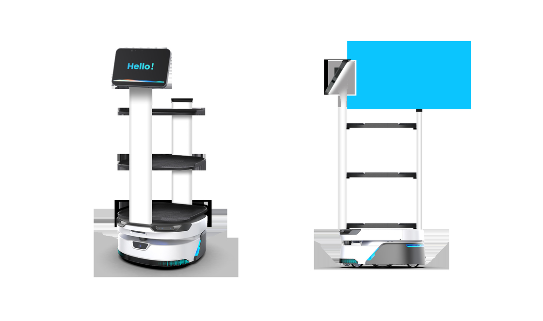 80 kg Poids de charge Brace robot collaboratif avec une zone de cartographie maximale de 500 m*500 m