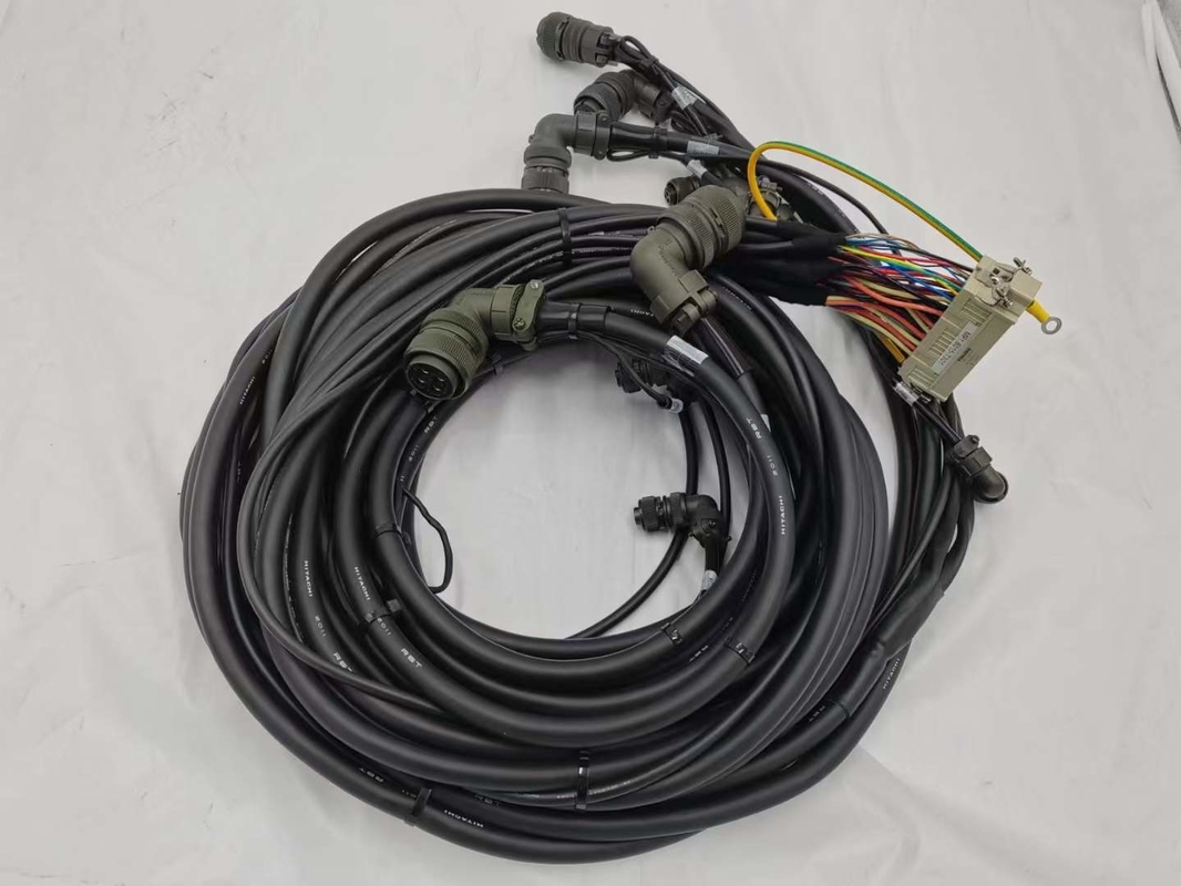 Cable flexible robotique de type coaxial ignifuge pour les applications critiques