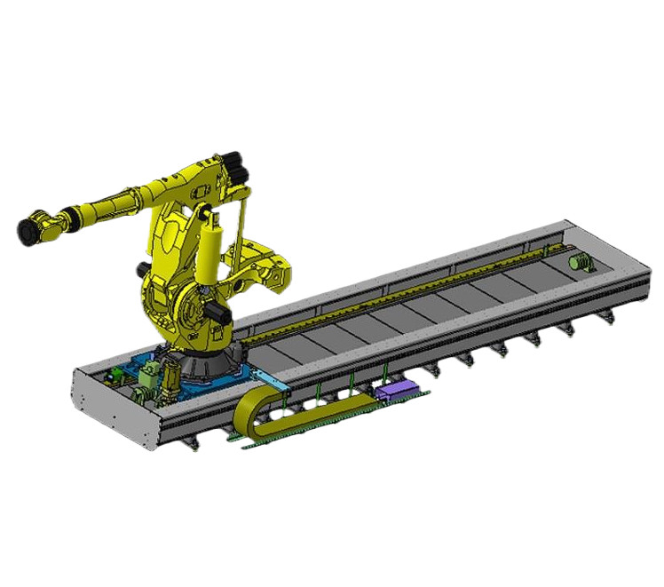 Guide linéaire du robot à moteur à charge lourde avec charge utile de 500 kg et composants du moteur