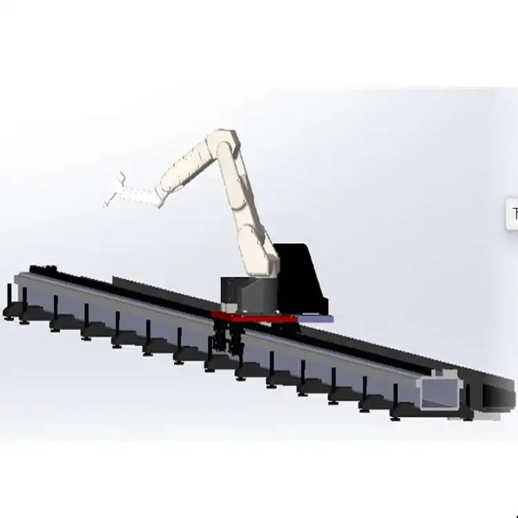 Route de guidage linéaire Chine GBS-01-W500 Charge utile 500 kg pour les mouvements de robots industriels comme voie de guidage