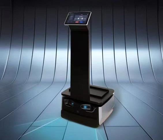 Robot mobile autonome AMR avec une capacité de 16AH et une vitesse de marche maximale de 1,2 m/s