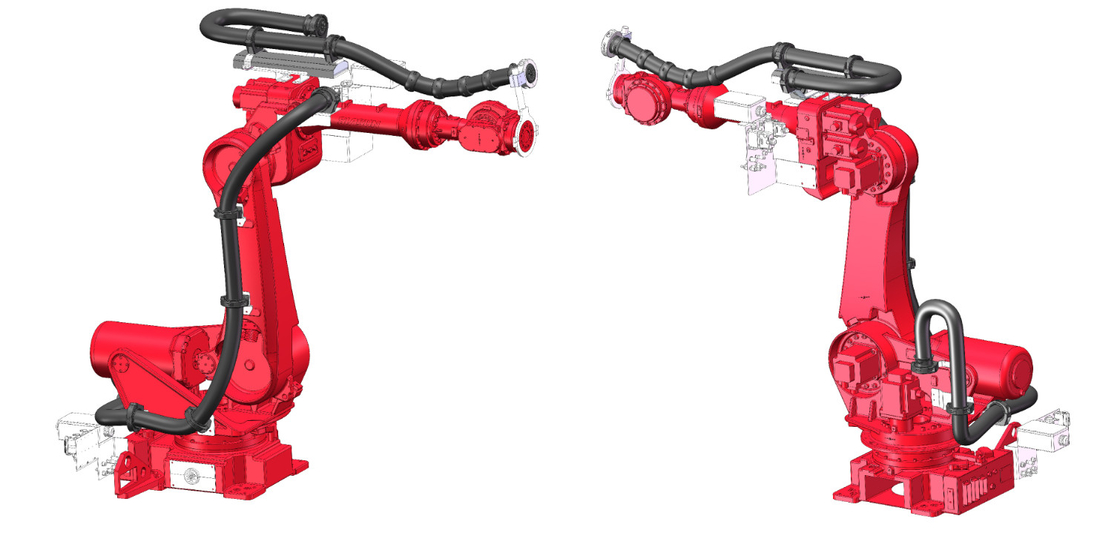 Un ensemble de vêtements pour robots de type intégré / divisé avec mode d'installation intégré 20 kg de poids