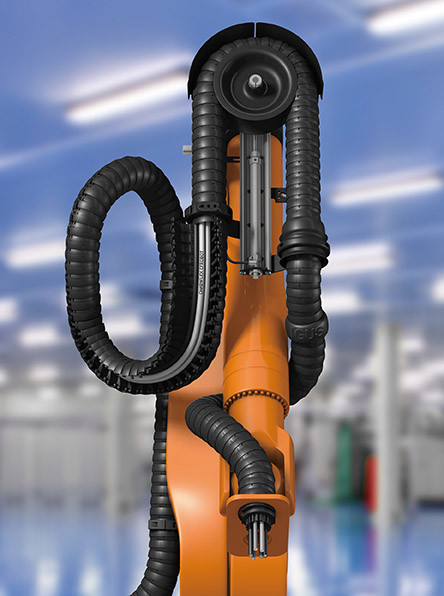 Un ensemble de vêtements pour robots de type fractionné pour le soudage de diamètre intérieur 48 cm
