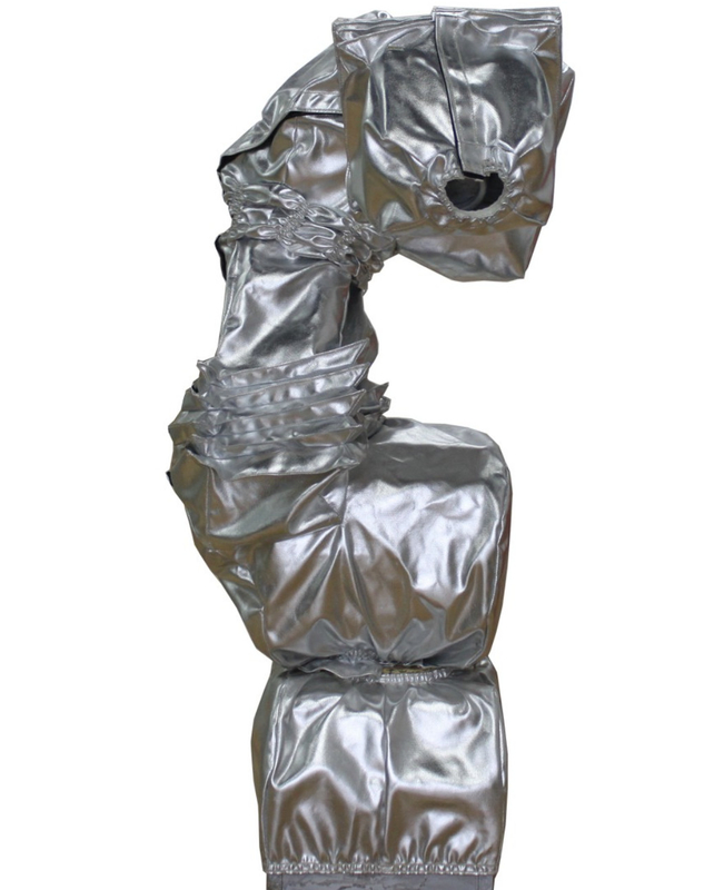 Couvertures d'armure robotique en polyester antistatique pour robots de peinture