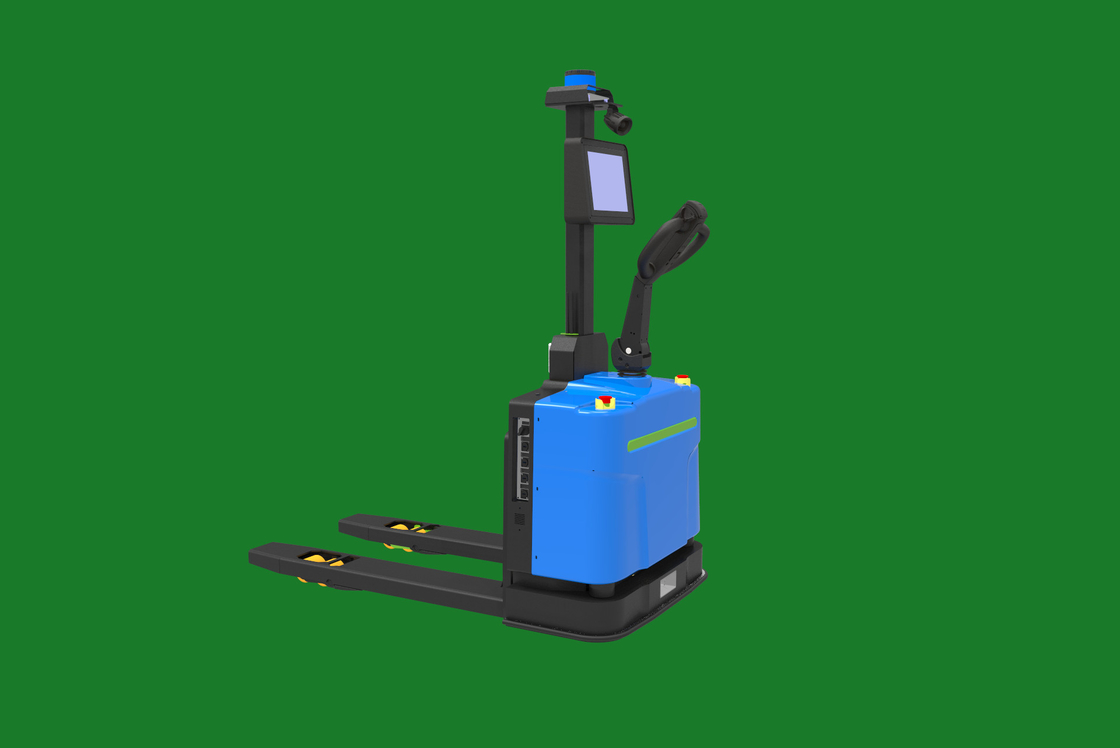 0-1500 mm/s Vitesse de fonctionnement réglable chariot élévateur autonome avec 270 kg de poids propre