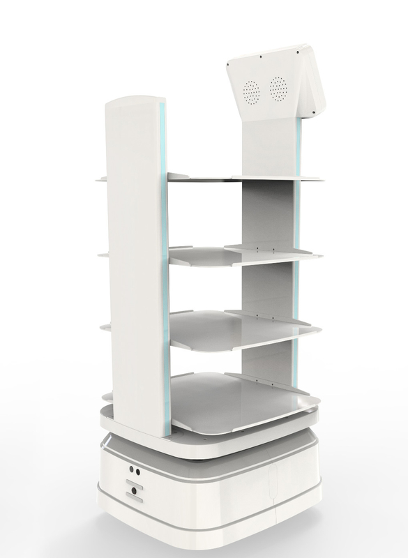 Moteur à moyeu avancé de 6,5 pouces Robot mobile autonome 500x Durée de vie de la batterie 4 cm