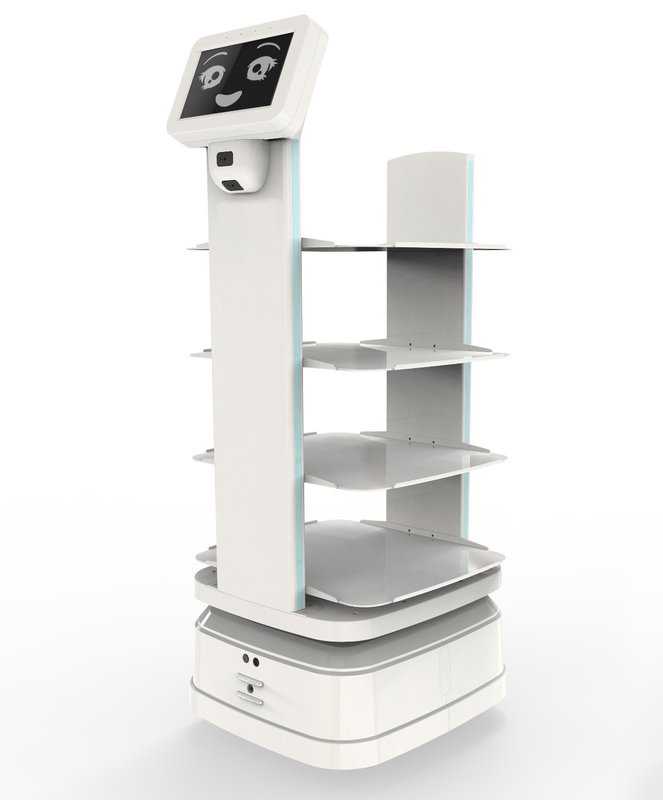 Moteur à moyeu avancé de 6,5 pouces Robot mobile autonome 500x Durée de vie de la batterie 4 cm